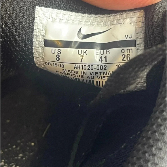 Nike Zoom Rival M Multi-Event Track Field Spikes, Size 8 Black/Gray/ White Run - Picture 9 of 13